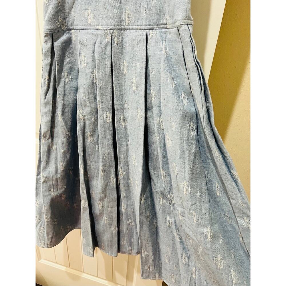 NWT❤️HUNTER BELL BUTTON-FRONT PLEATED A-LINE DRESS sz6 - Picture 10 of 11